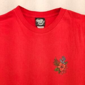 Santa Cruz Casual Crew Neck Short Sleeve Graphic T Shirt Mens Size S Red